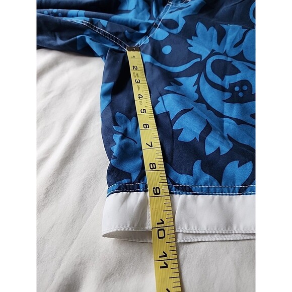 NWT Mossimo Supply Co Men's Board Shorts Size XXL Swim Trunks Floral Blue Beach - Picture 7 of 12